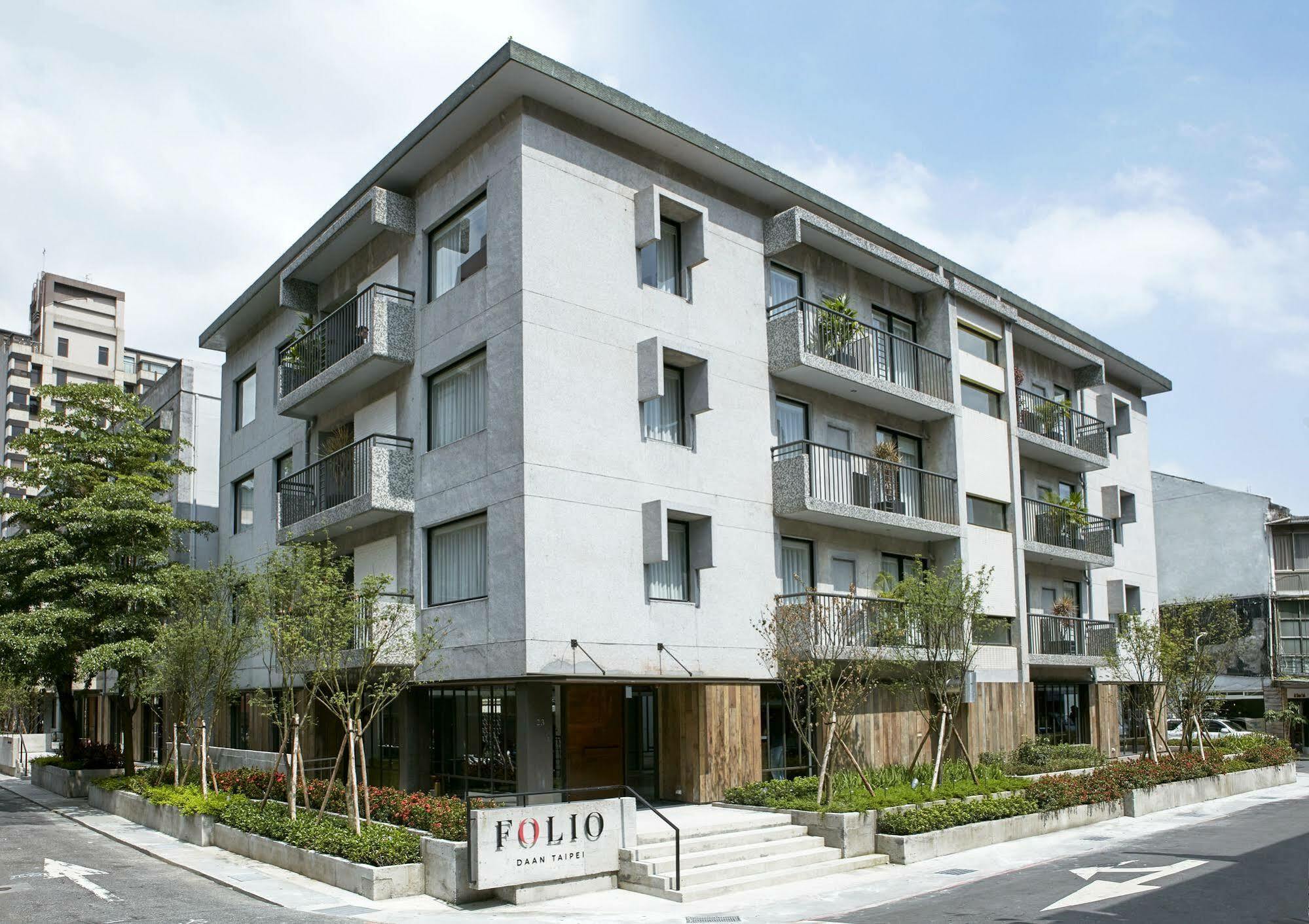 Folio Daan Taipei Hotell Exteriör bild